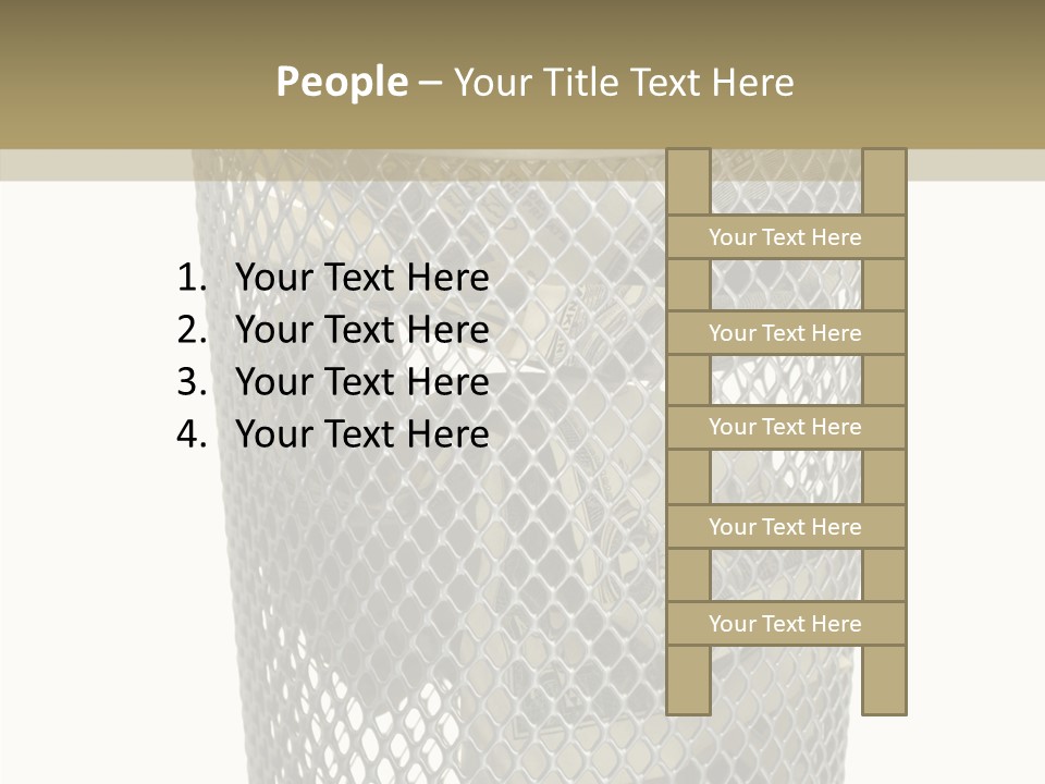 Care Hand Elder PowerPoint Template