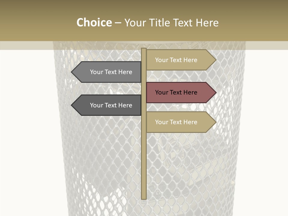 Care Hand Elder PowerPoint Template
