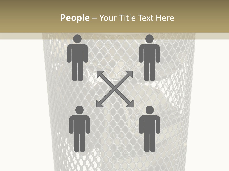 Care Hand Elder PowerPoint Template