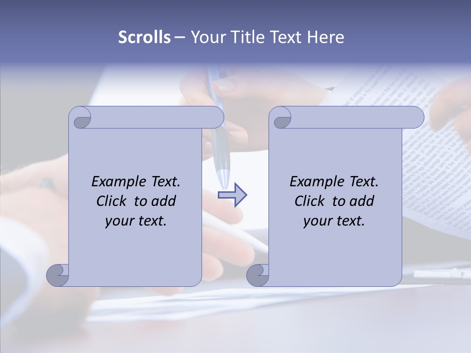 Assistance  Two PowerPoint Template