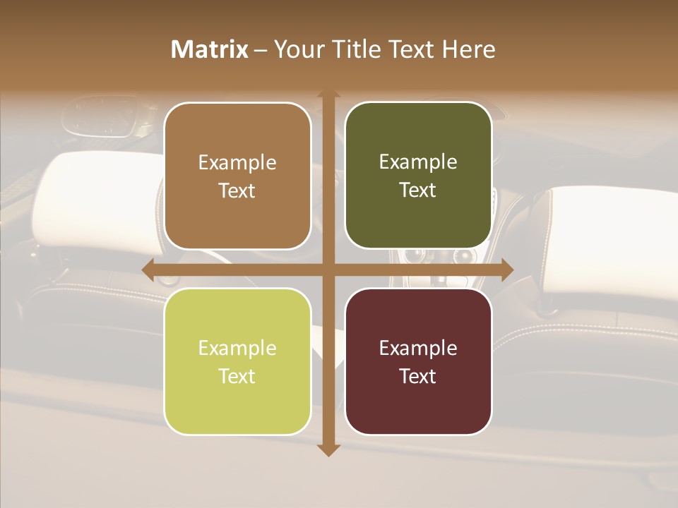 White Women Background PowerPoint Template