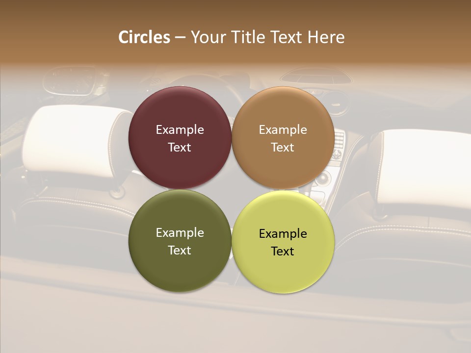 White Women Background PowerPoint Template