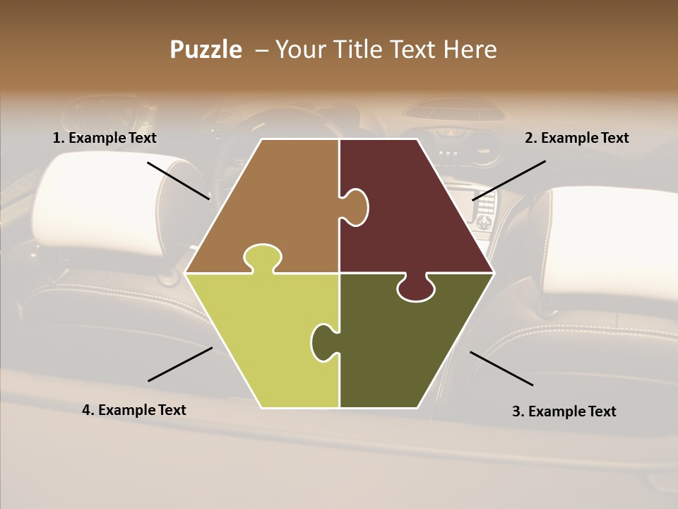 White Women Background PowerPoint Template