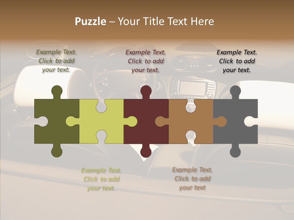 White Women Background PowerPoint Template