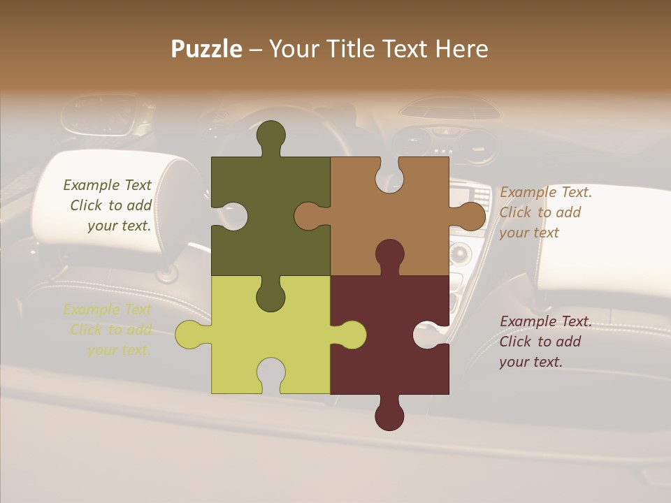 White Women Background PowerPoint Template