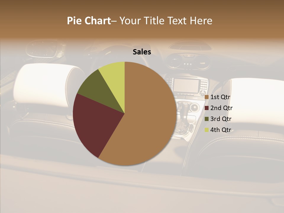 White Women Background PowerPoint Template