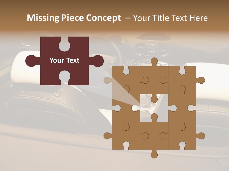 White Women Background PowerPoint Template