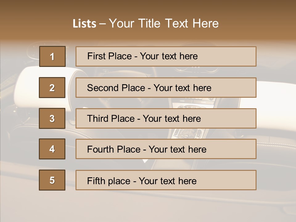 White Women Background PowerPoint Template