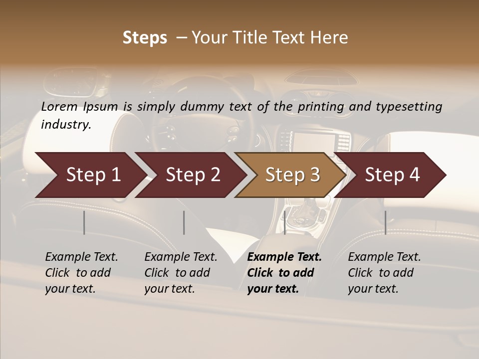 White Women Background PowerPoint Template