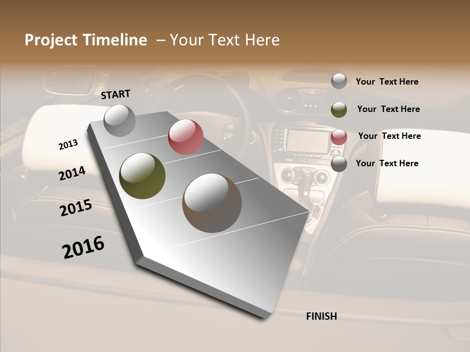 White Women Background PowerPoint Template