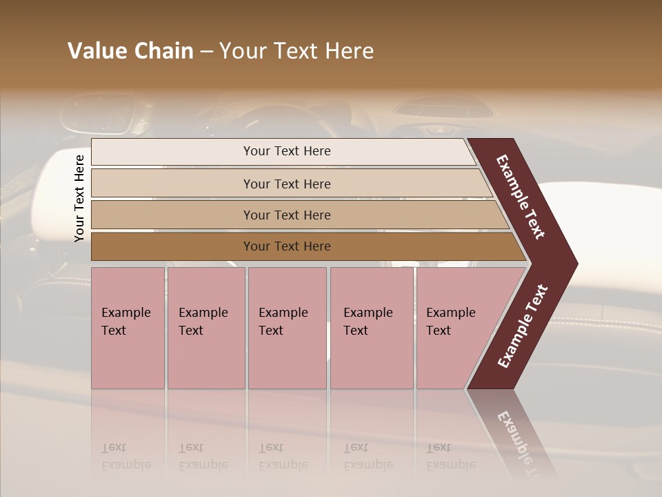 White Women Background PowerPoint Template