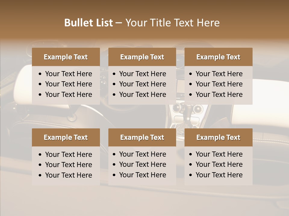 White Women Background PowerPoint Template