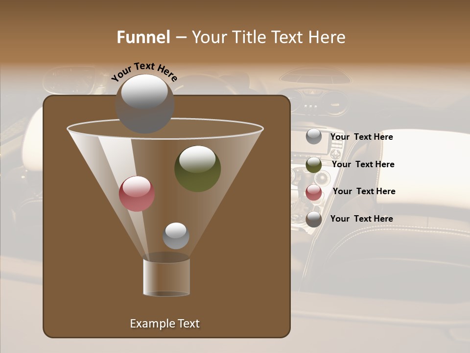 White Women Background PowerPoint Template