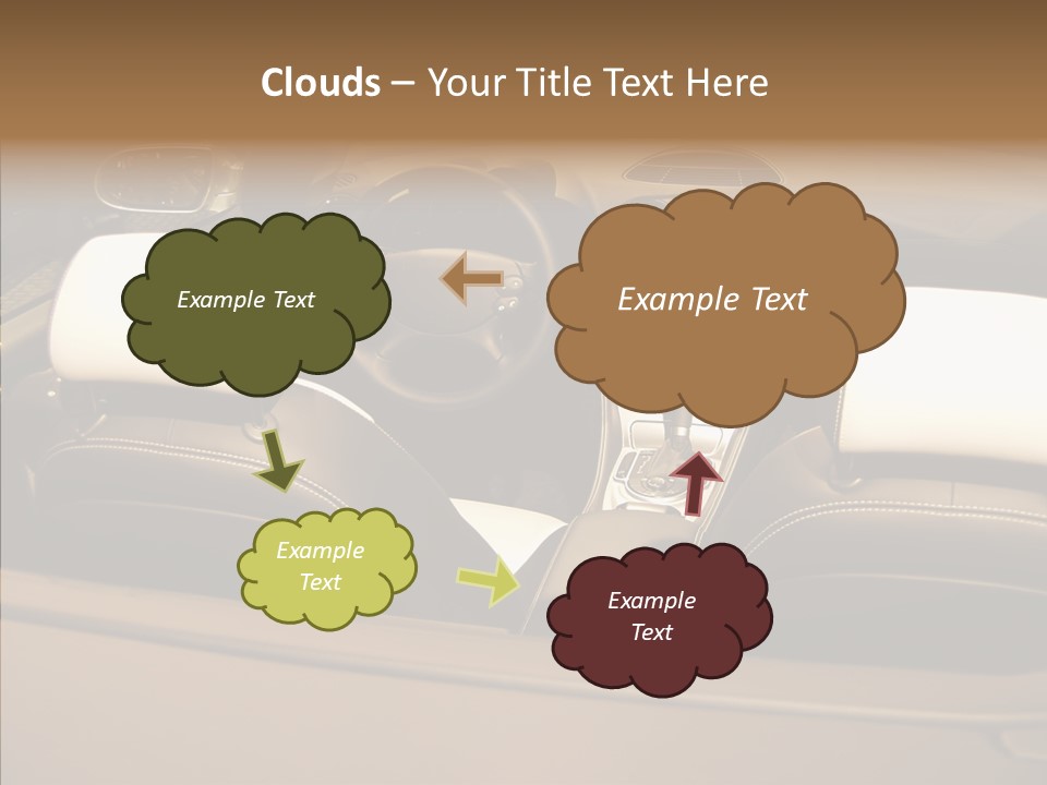 White Women Background PowerPoint Template