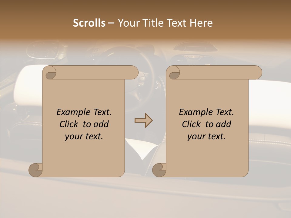 White Women Background PowerPoint Template