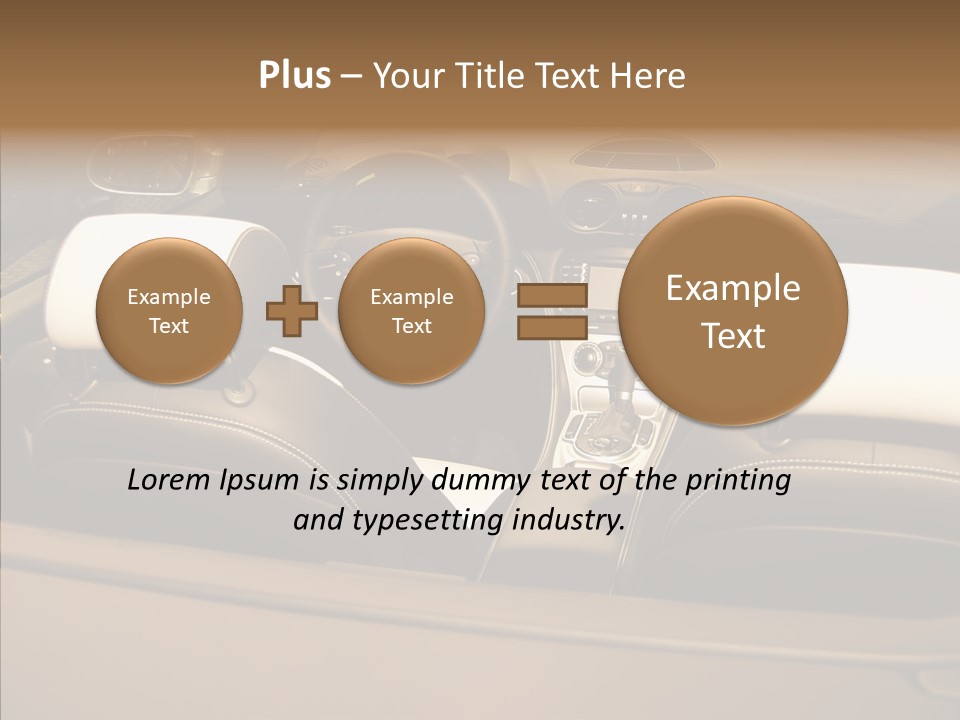 White Women Background PowerPoint Template
