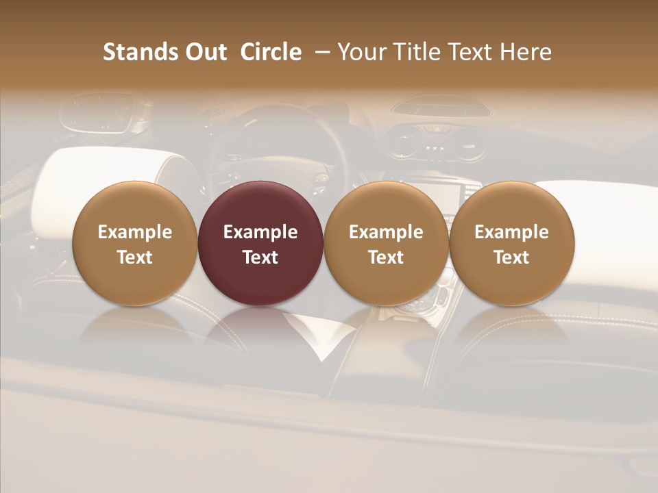 White Women Background PowerPoint Template