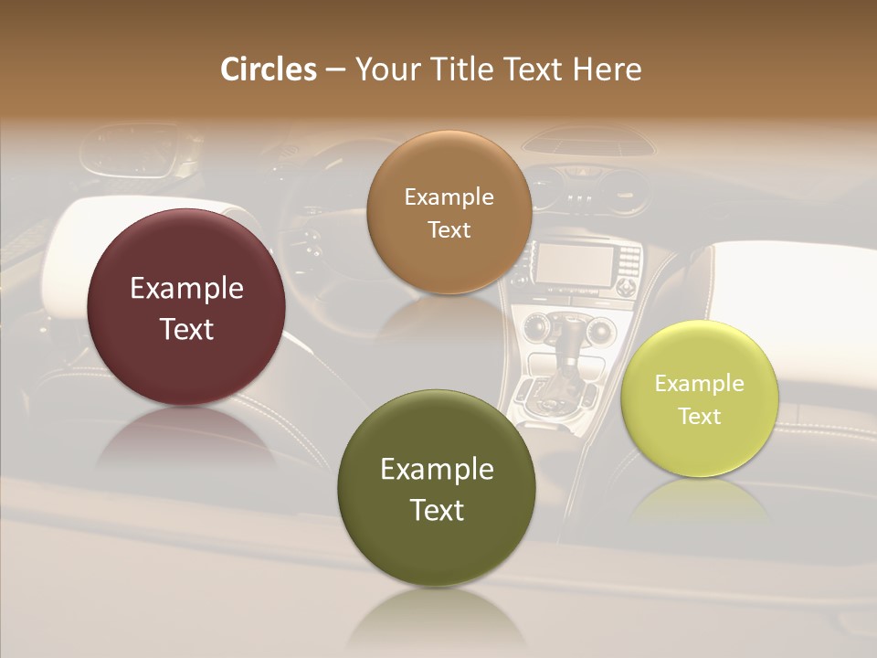 White Women Background PowerPoint Template