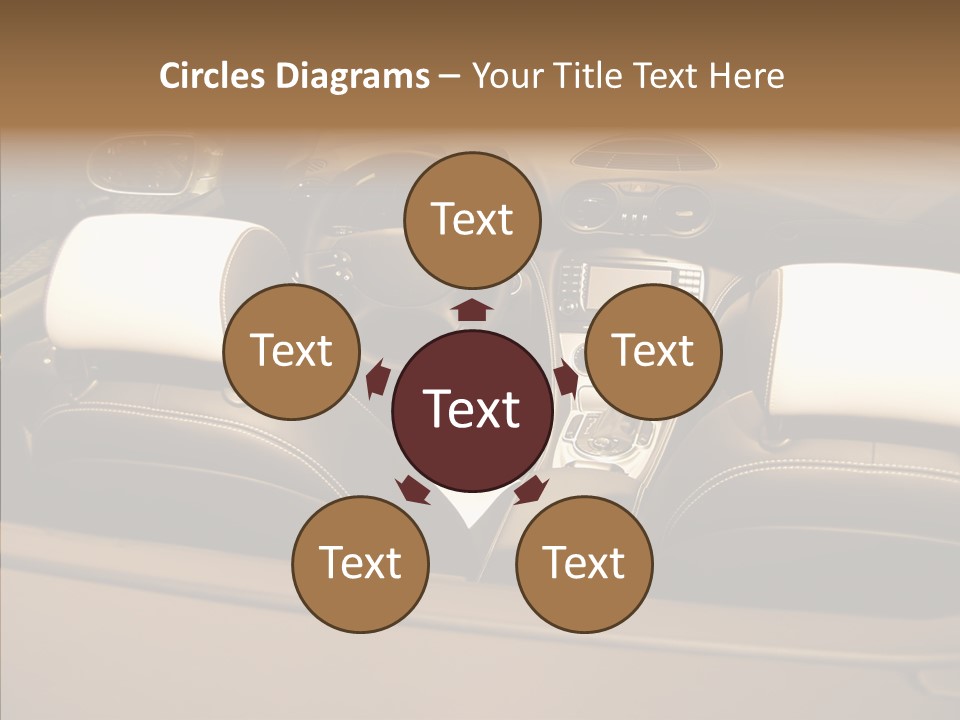 White Women Background PowerPoint Template