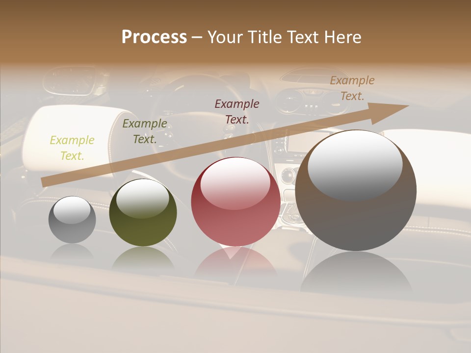 White Women Background PowerPoint Template