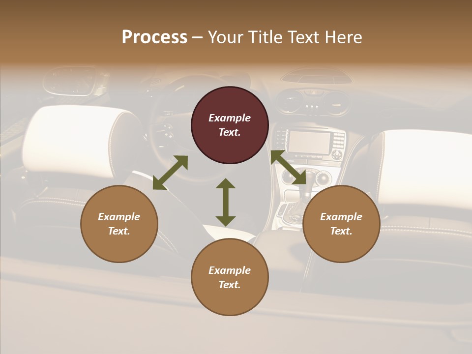 White Women Background PowerPoint Template