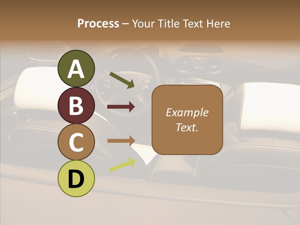 White Women Background PowerPoint Template