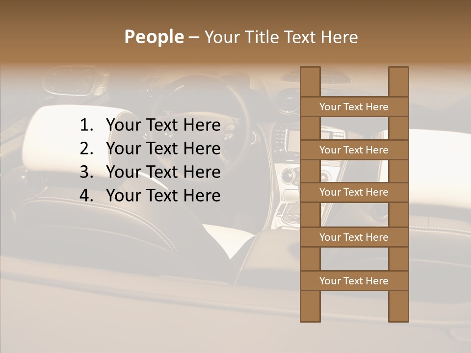 White Women Background PowerPoint Template