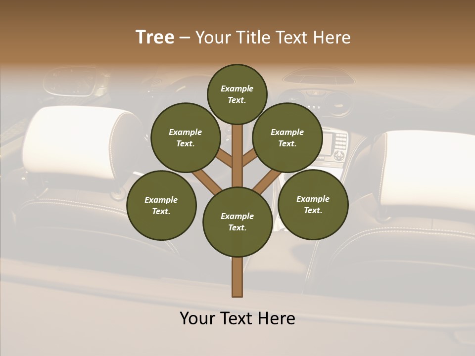 White Women Background PowerPoint Template