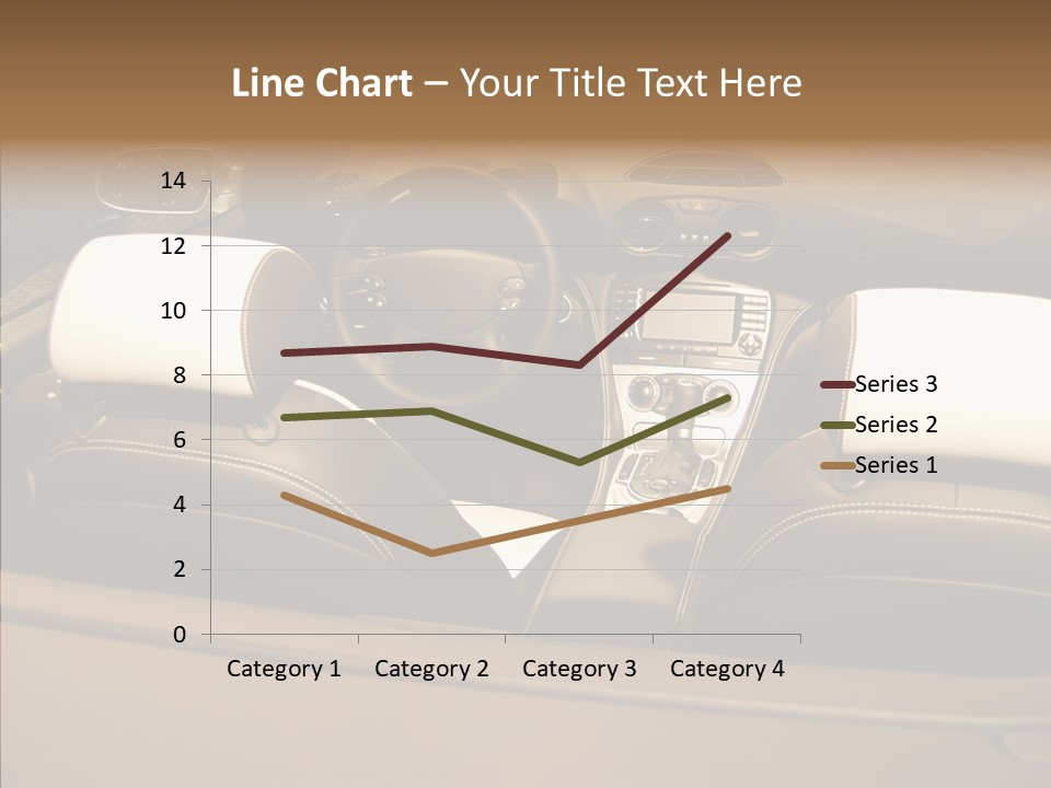 White Women Background PowerPoint Template