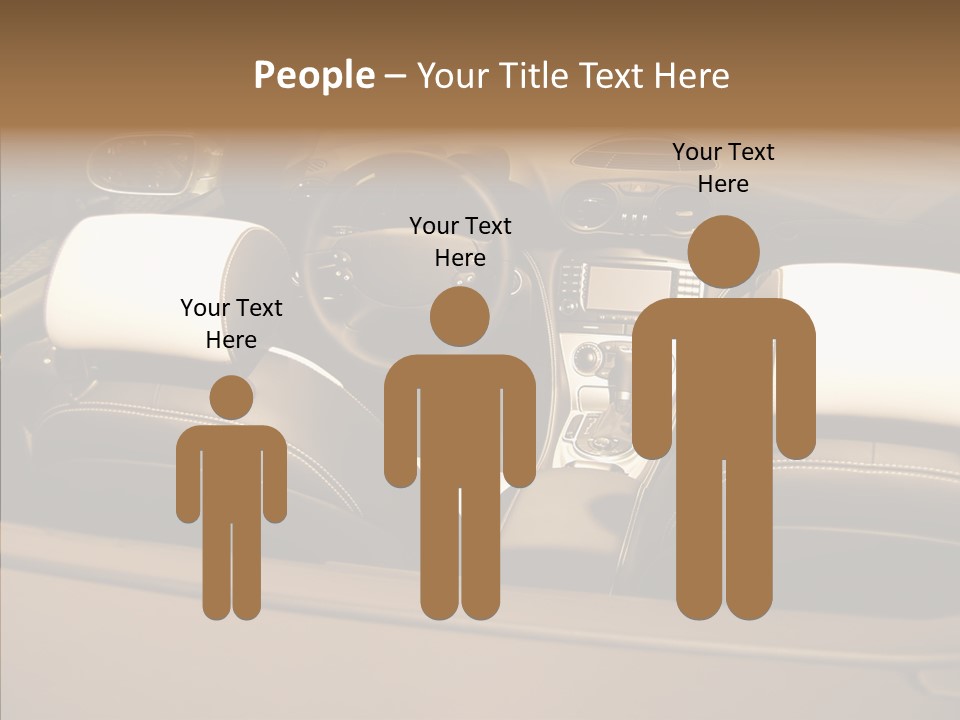 White Women Background PowerPoint Template