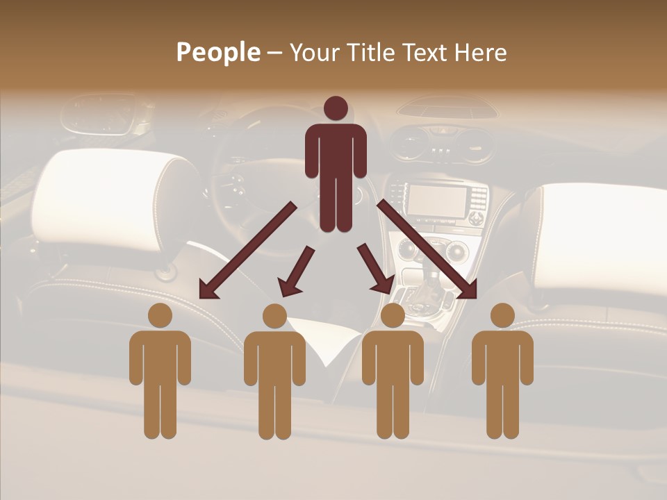 White Women Background PowerPoint Template