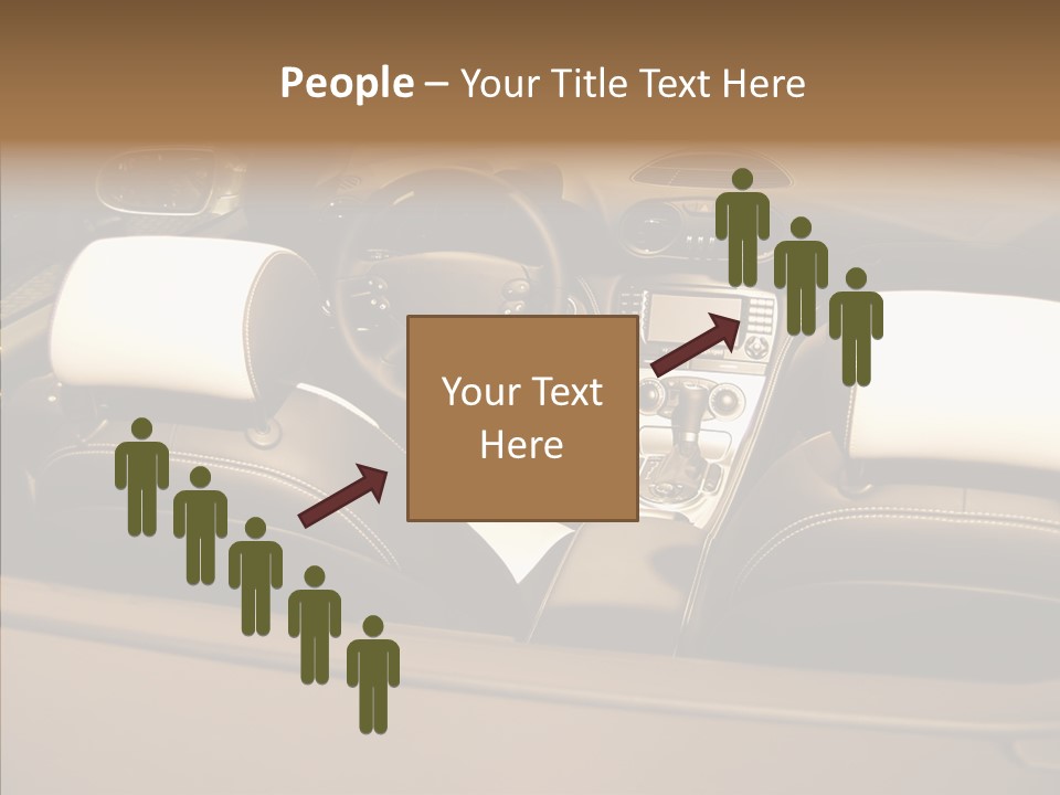 White Women Background PowerPoint Template