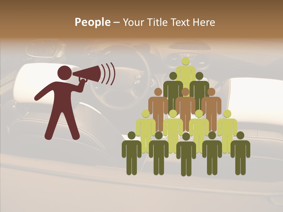 White Women Background PowerPoint Template