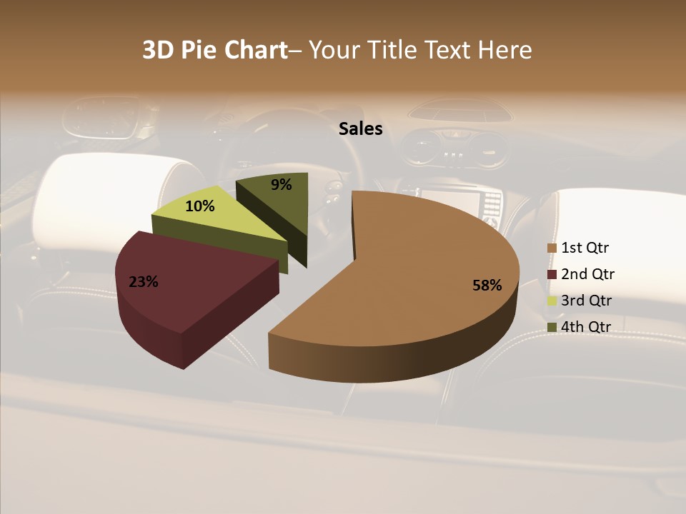 White Women Background PowerPoint Template