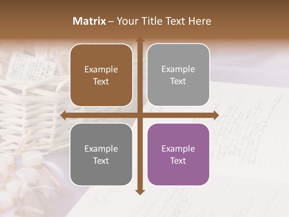 Togetherness Finger White Background PowerPoint Template