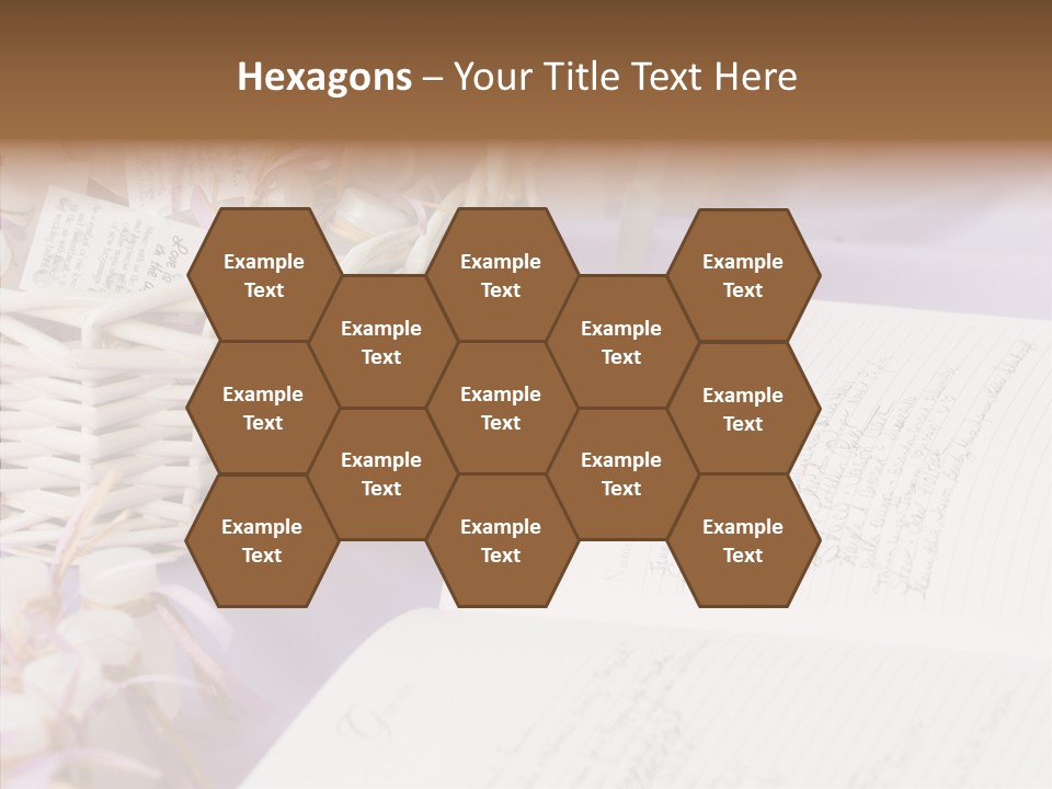 Togetherness Finger White Background PowerPoint Template