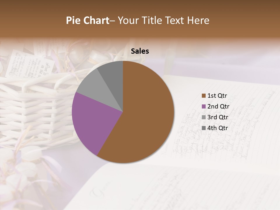 Togetherness Finger White Background PowerPoint Template