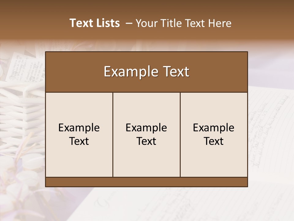 Togetherness Finger White Background PowerPoint Template