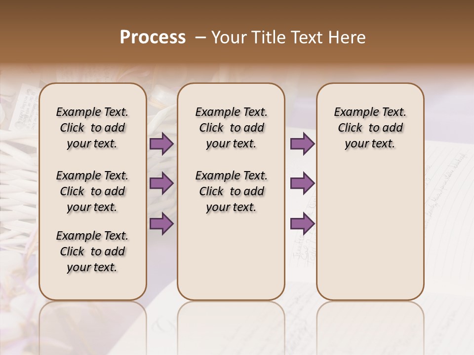 Togetherness Finger White Background PowerPoint Template