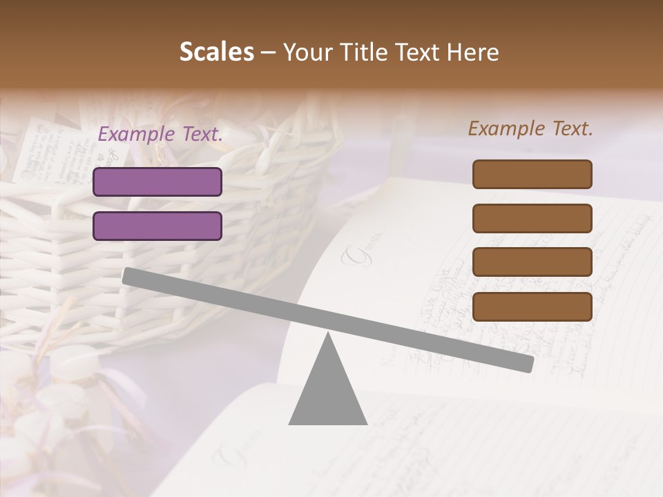 Togetherness Finger White Background PowerPoint Template