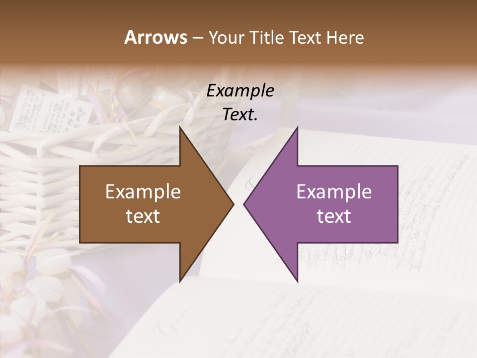 Togetherness Finger White Background PowerPoint Template