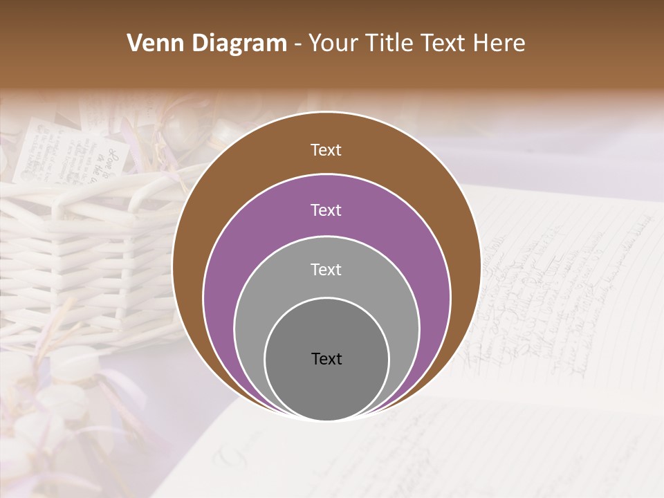 Togetherness Finger White Background PowerPoint Template