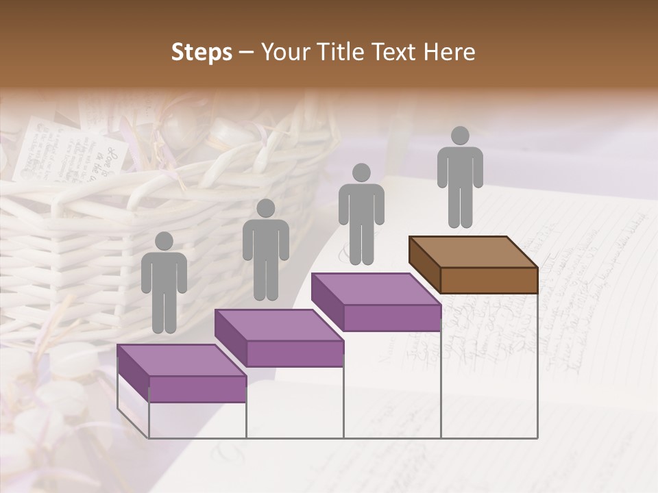 Togetherness Finger White Background PowerPoint Template