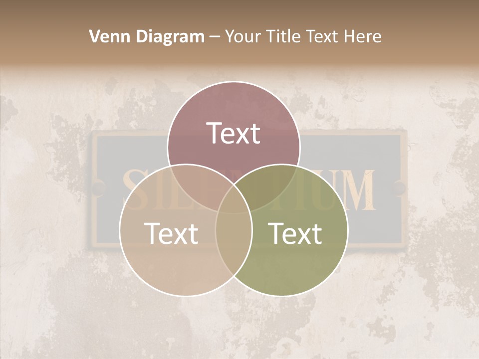 Elderly Touching Sharing PowerPoint Template