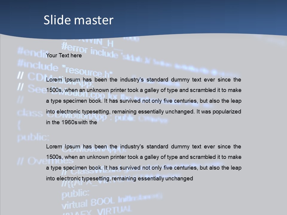 Grandmother Old Close Up PowerPoint Template