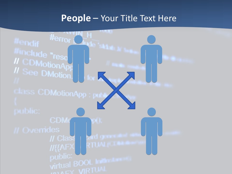 Grandmother Old Close Up PowerPoint Template