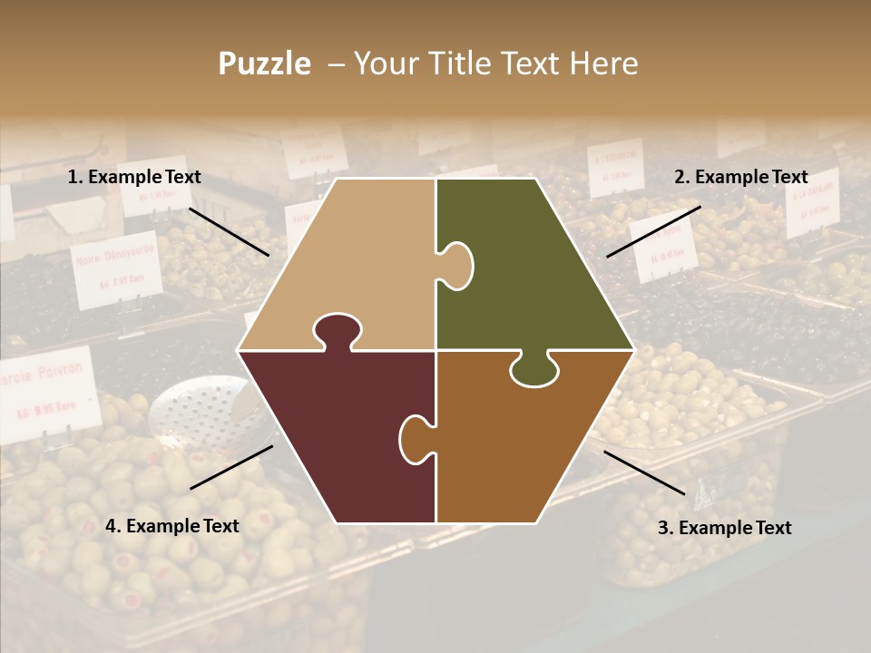 Togetherness Grandmother Finger PowerPoint Template