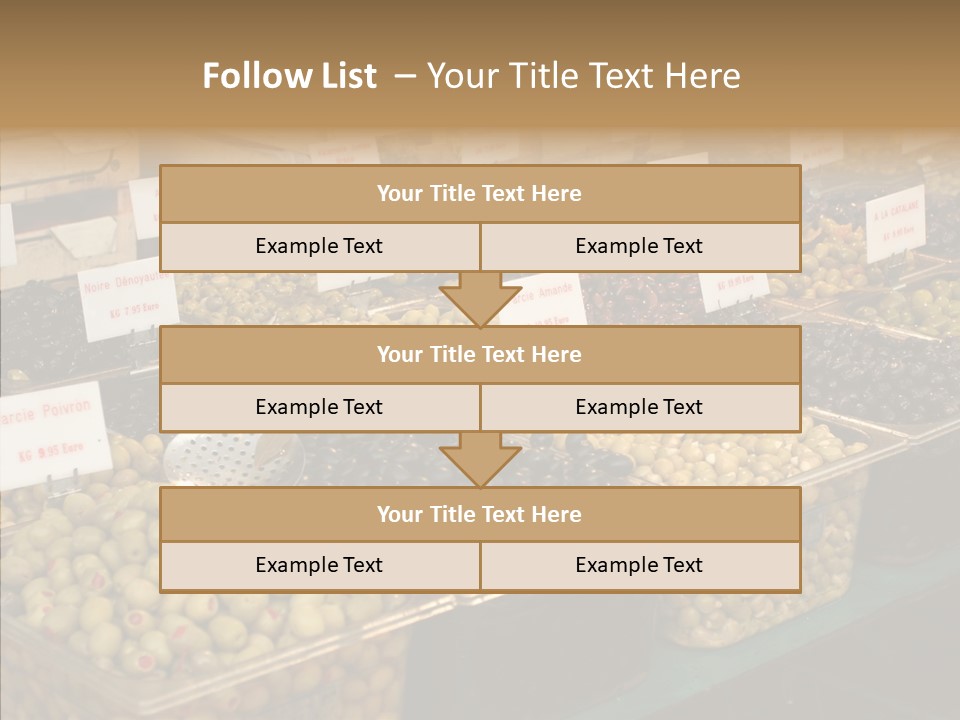 Togetherness Grandmother Finger PowerPoint Template