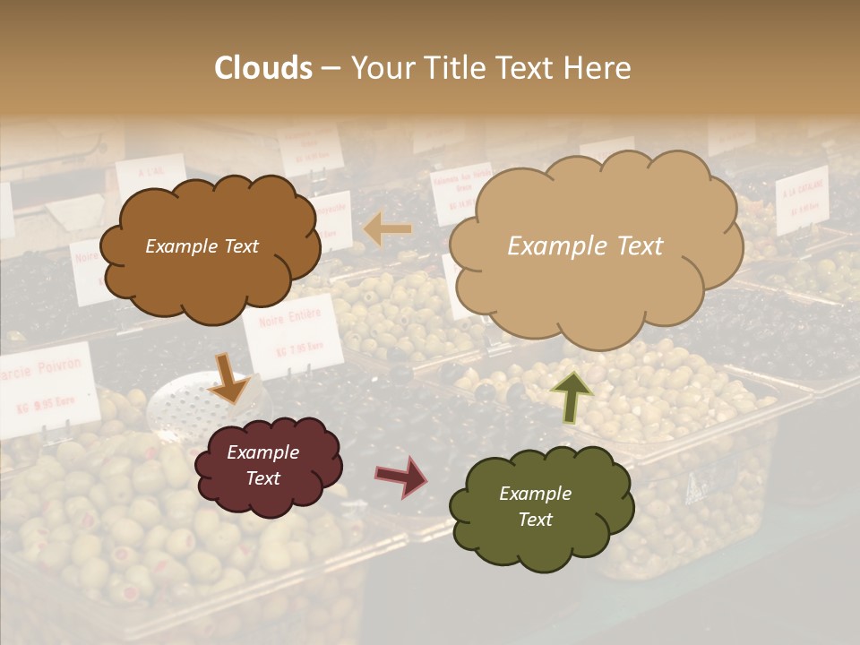 Togetherness Grandmother Finger PowerPoint Template