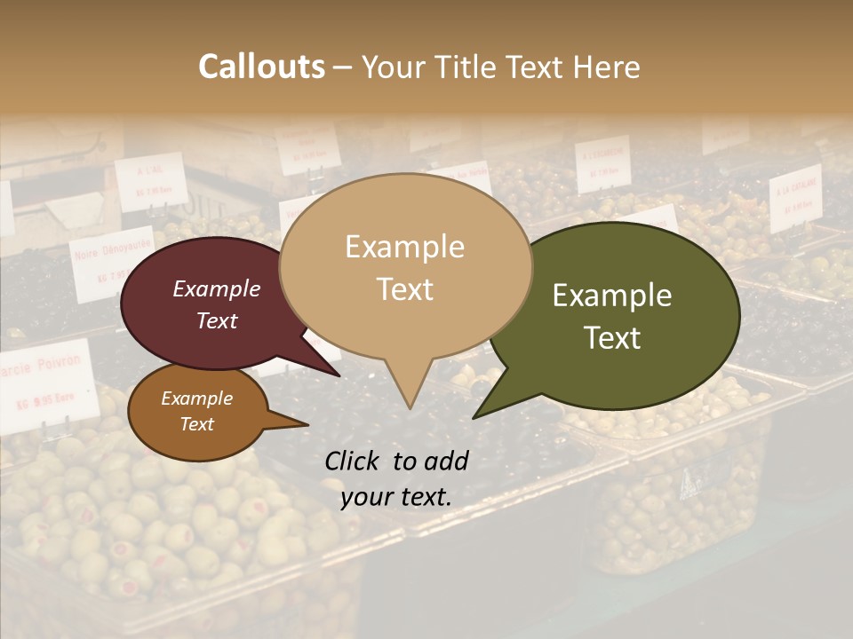 Togetherness Grandmother Finger PowerPoint Template